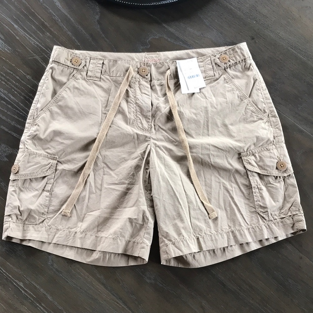 NWT J Crew Khaki Shorts